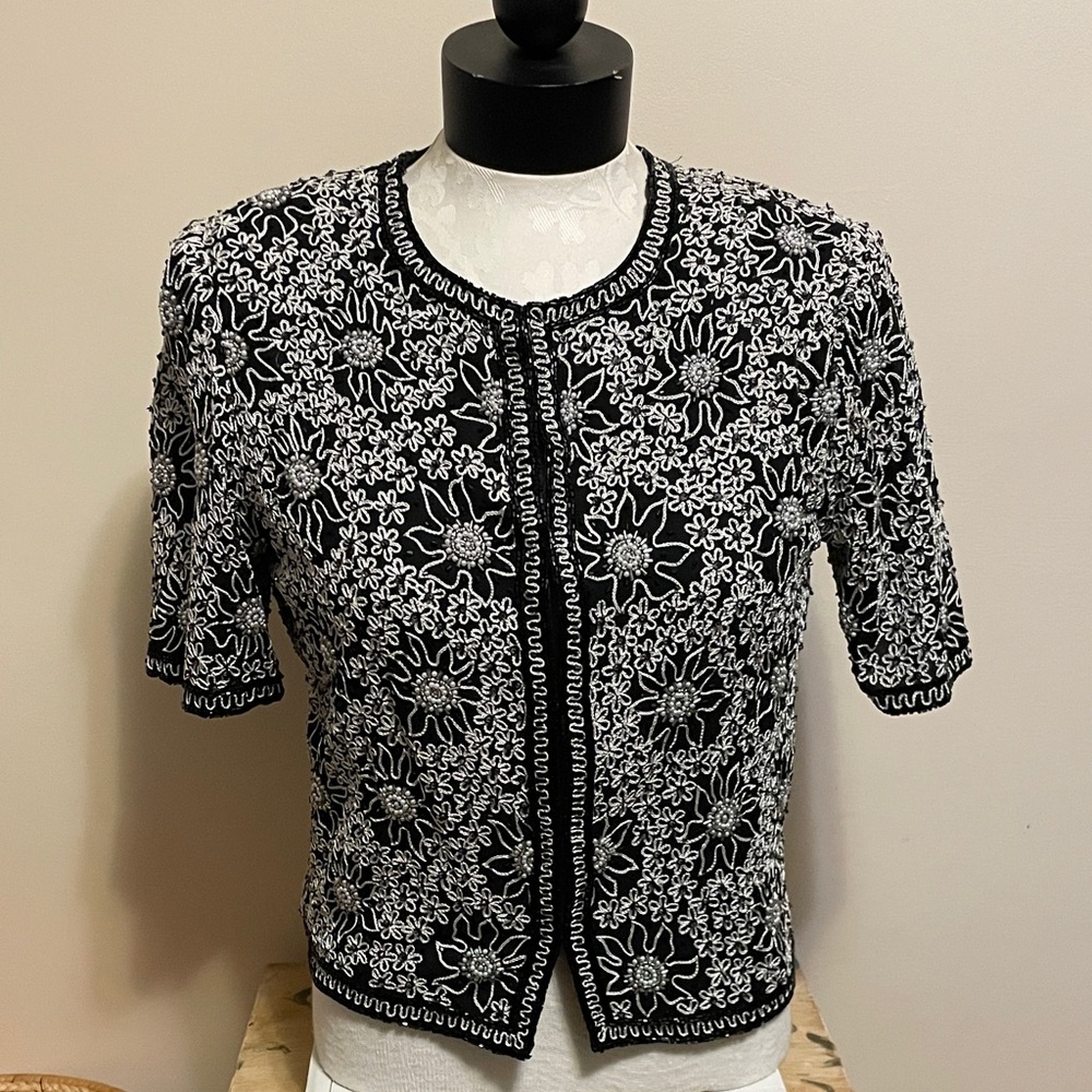 Laurence Kazar Black Silk Garment